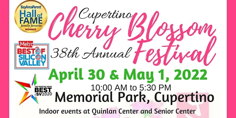 2022 Cupertino Cherry Blossom Festival at Memorial Park