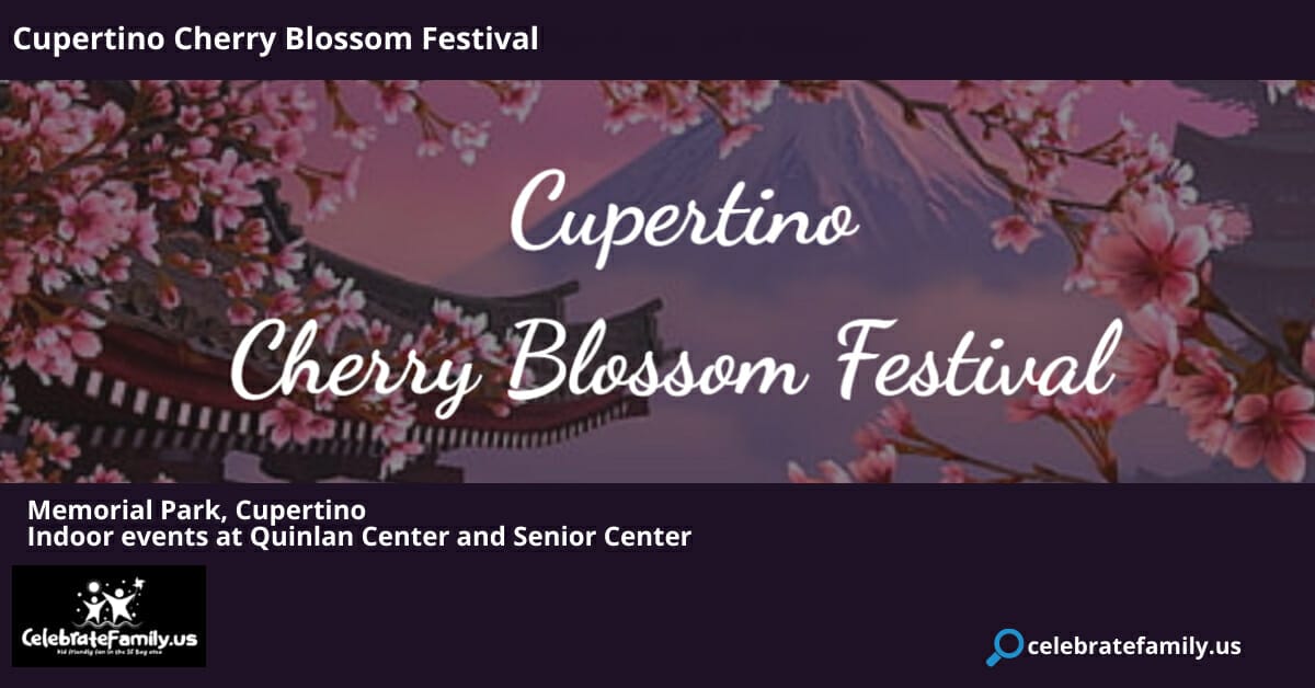 2023 Cupertino Cherry Blossom Festival at Memorial Park