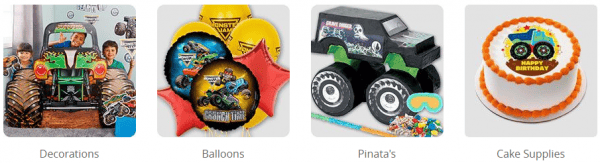 Get Your Monster Jam Party Supplies