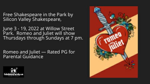 Free Shakespeare in the Park: Romeo and Juliet