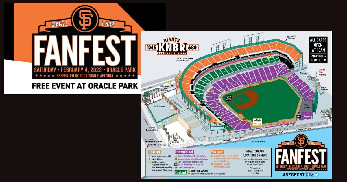 2023 SF Giants FanFest | Oracle Park