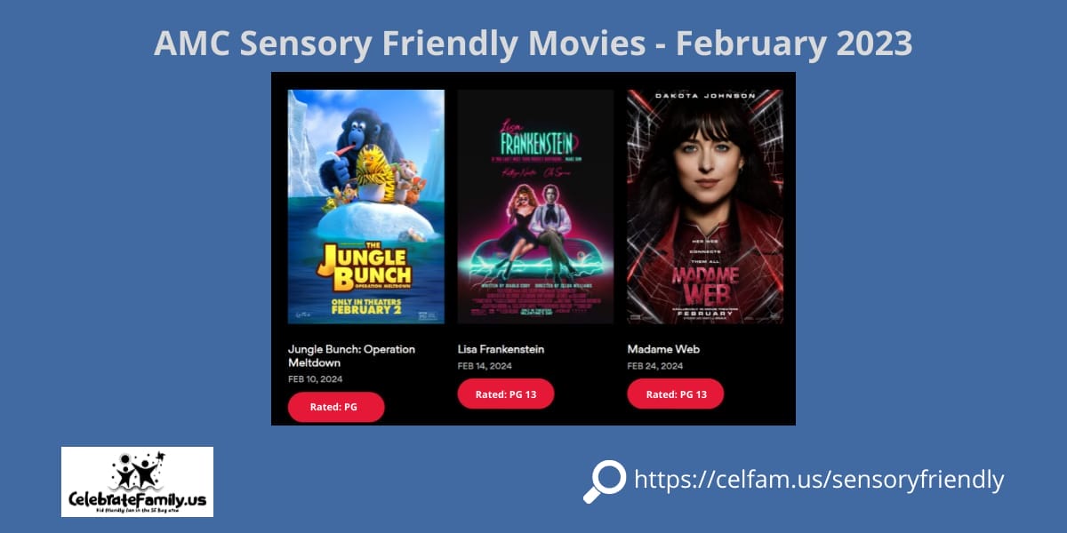 Sensory Friendly Movies at AMC Theaters