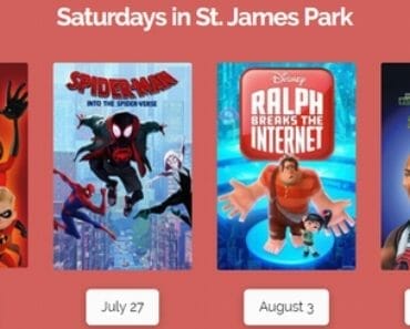 Starlight Cinemas – Free Movies in San Jose’s St. James Park
