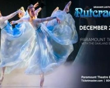 2019 Nutcracker by Oakland Ballet December 21 and 22, 2019 Paramount Theater Oakland