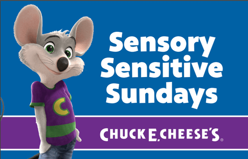 Chuck E. Cheese Sensory Sensitive Sundays