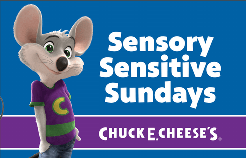 Chuck E. Cheese Sensory Friendly Sunday May