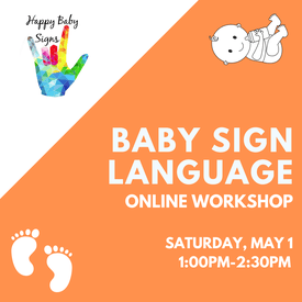 Baby Sign Language Online Workshop Redwood City Library Online