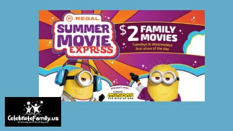 $2 Kids Movie at Regal Summer Movie Express