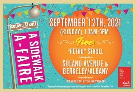 Solano Stroll & Albany Subaru Presents: a Sidewalk a-Faire