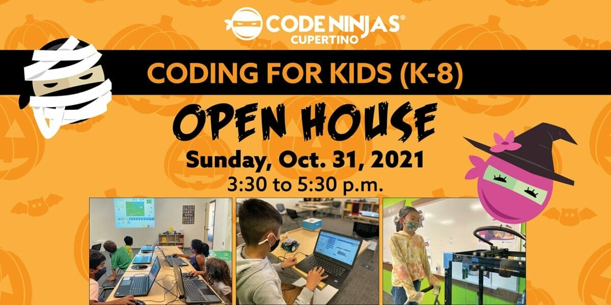 Halloween Open House | Code Ninjas Cupertino
