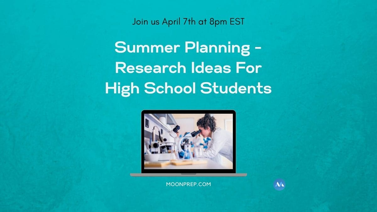 Summer Planning – Research Ideas For High School Students | Online