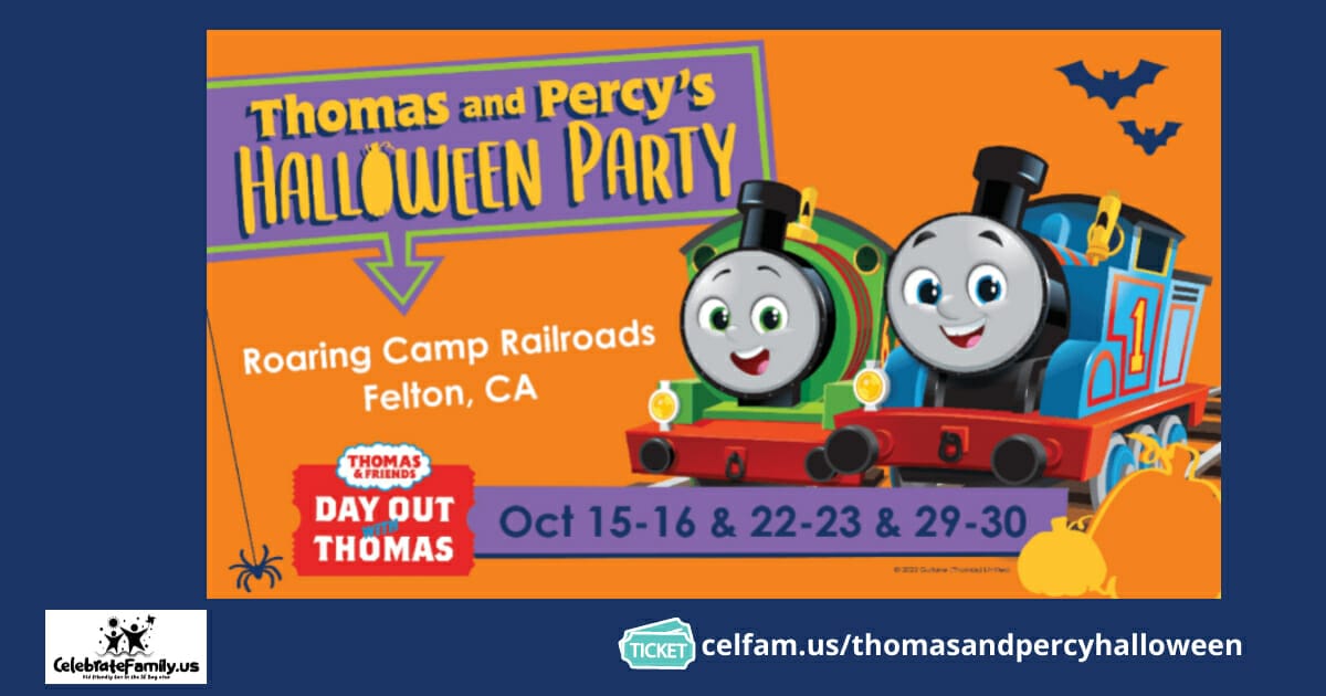 Thomas and Percy's Halloween Party at Roaring Camp Railroads