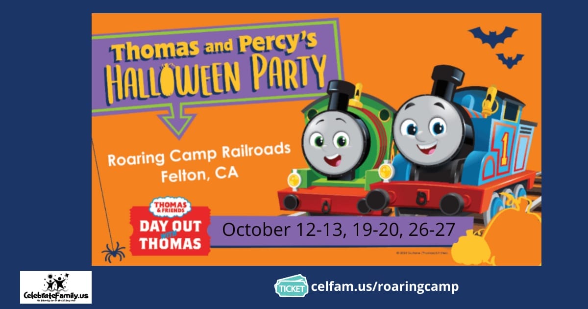 Thomas and Percy's Halloween Party 2024 Roaring Camp