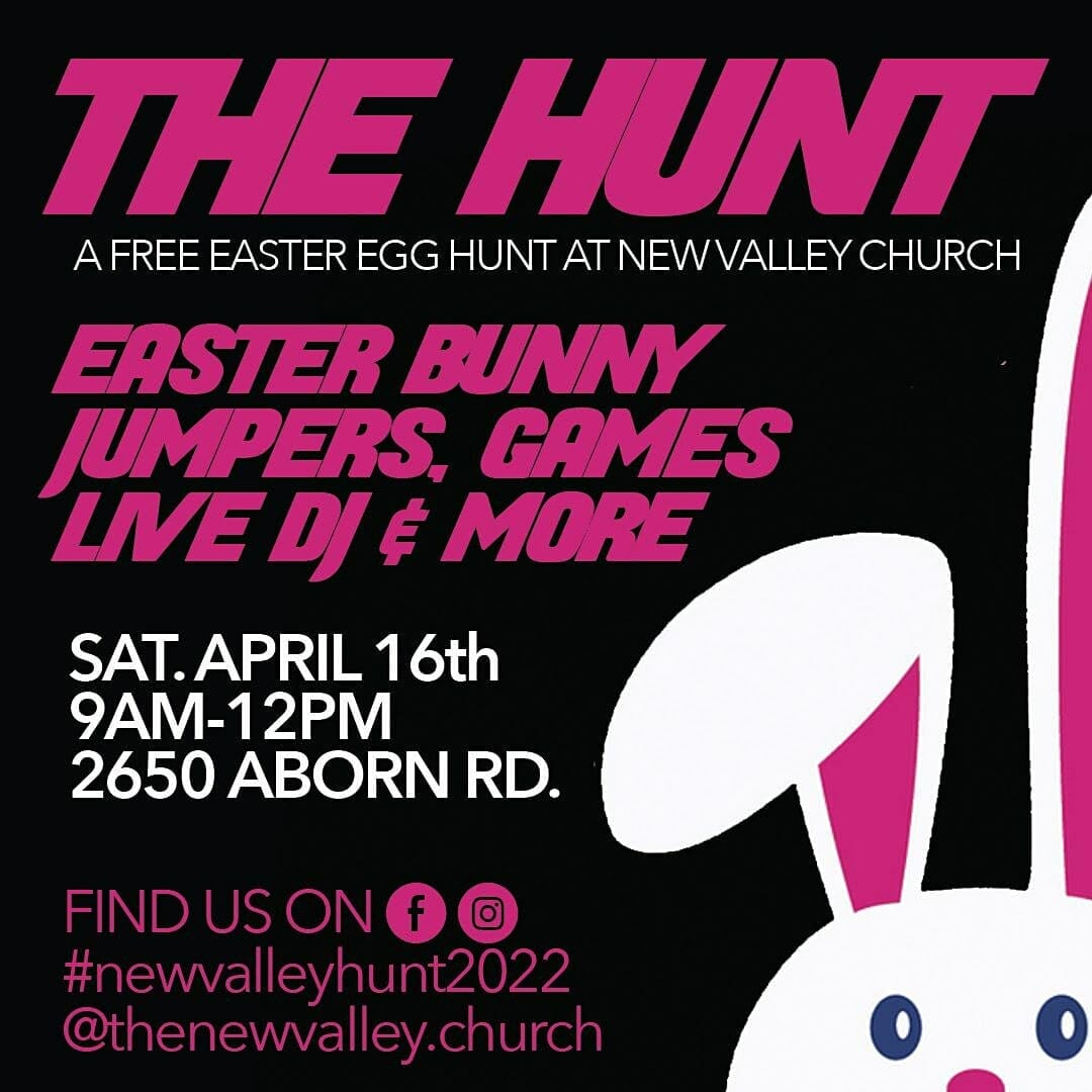The Hunt – A Free Easter Egg Hunt @New Valley Church