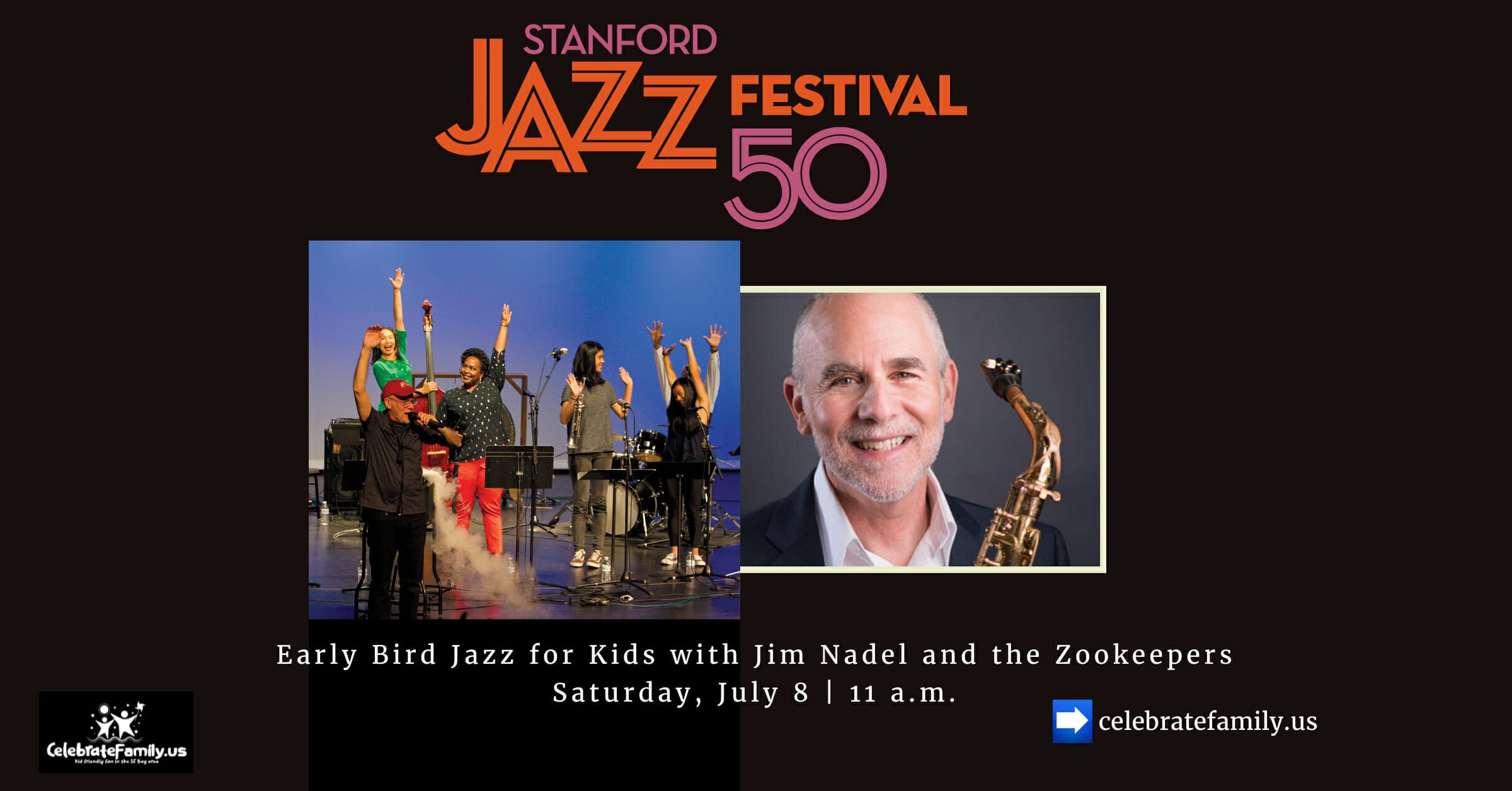 Stanford Jazz Festival 2023 - family and kids programs