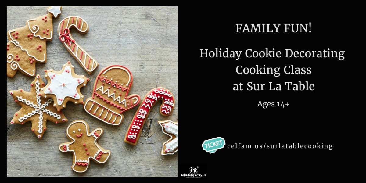 Holiday Cookie Decorating Cooking Class, Age 14+