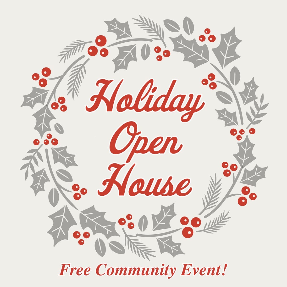 Annual Holiday Open House | Los Lagos Golf Course