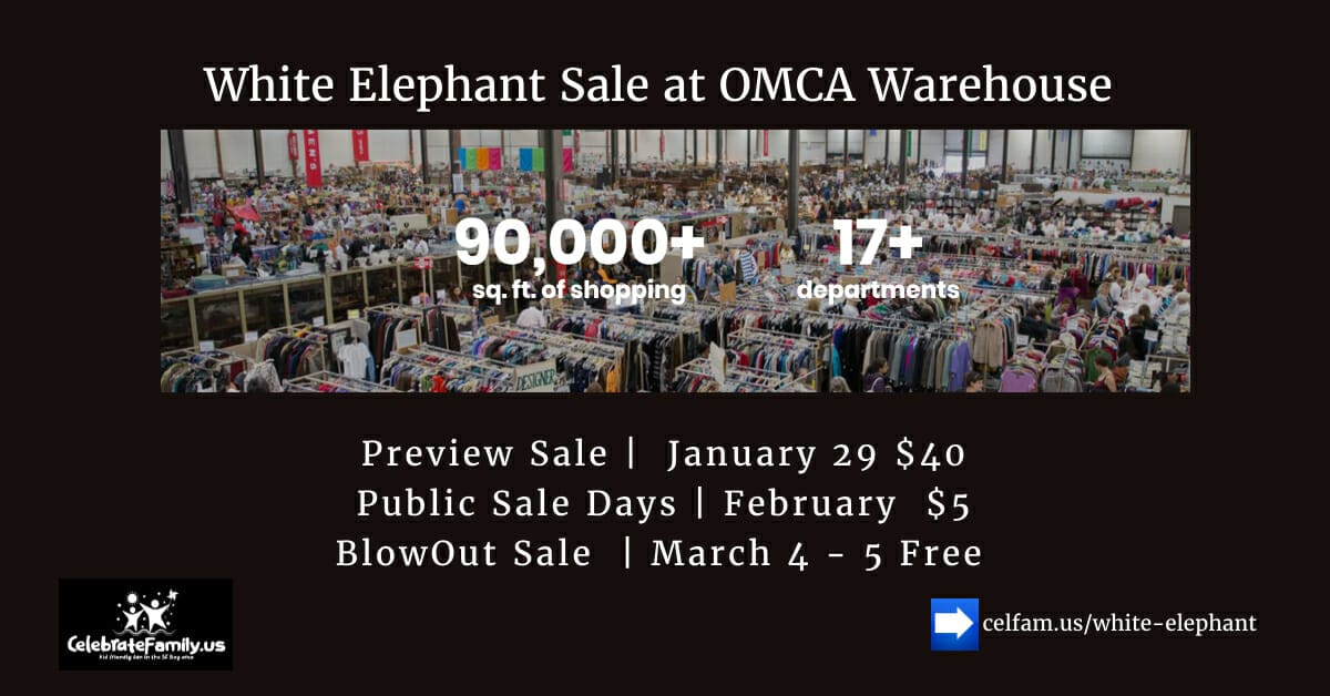 2023 OMCA White Elephant Sale at OMCA Warehouse