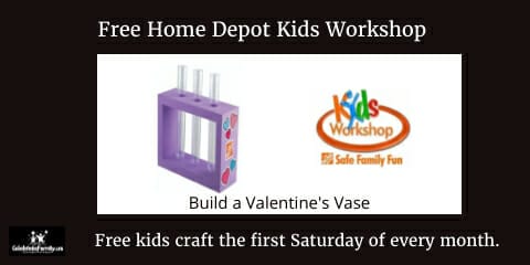 Home Depot Free Kids Workshops