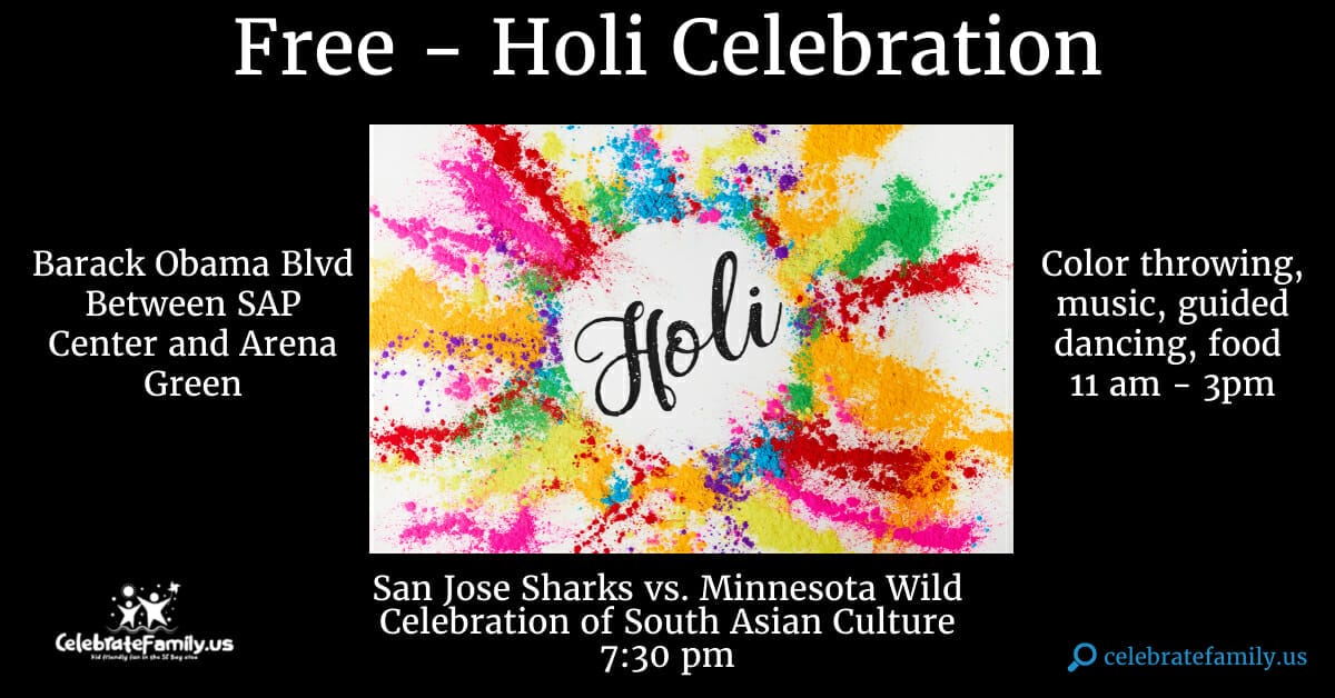 Holi Celebration | San Jose Sharks