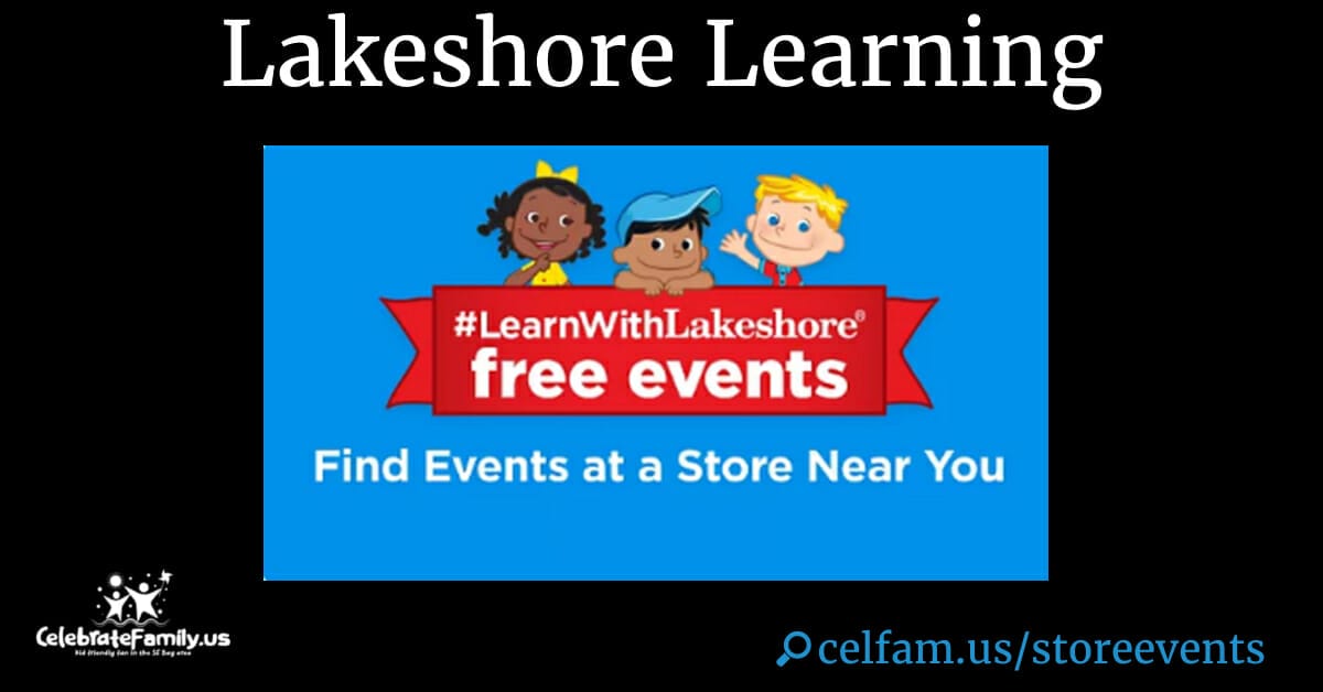Free Kids Learning Event | Lakeshore Learning