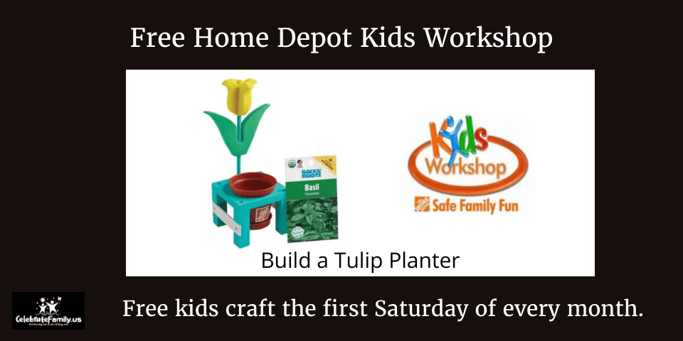 Home Depot Kids Workshop May Build A Mother’s Day Planter