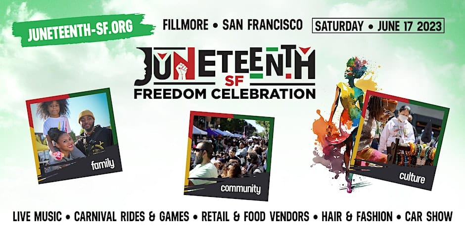 Juneteenth Festival Celebration in San Francisco