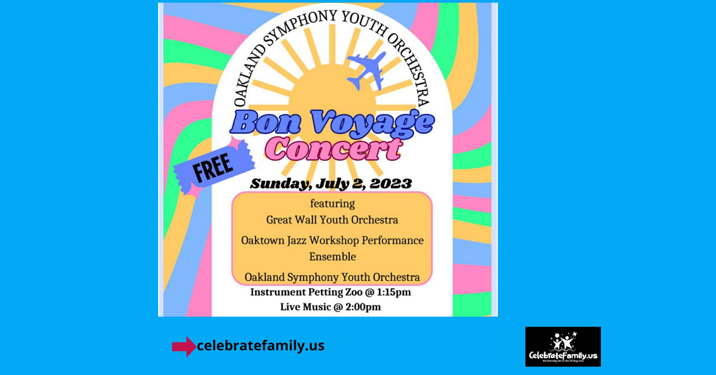 Youth Orchestra Bon Voyage Concert at Oakland City Hall