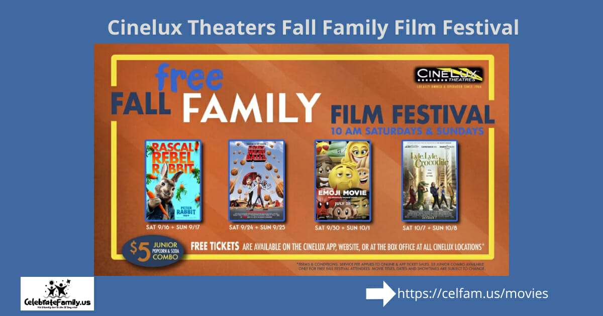 Free Movies at Cinelux Theatres