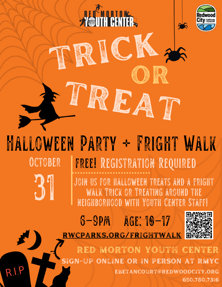 Red Morton Youth Center Halloween Party & Fright Walk