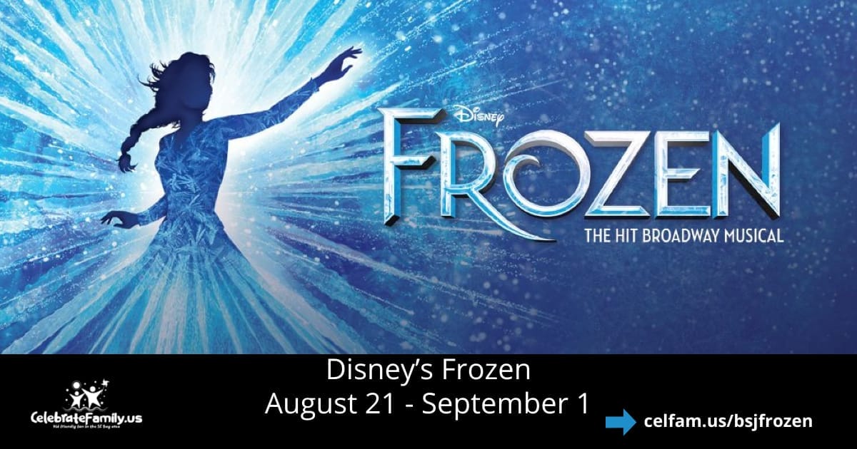 Broadway San Jose presents Disney's Frozen, August 21 - September 1, 2024 at San Jose Center for Performing Arts.