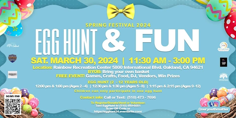 Spring Festival Egg Hunt & Fun | Rainbow Recreation Center