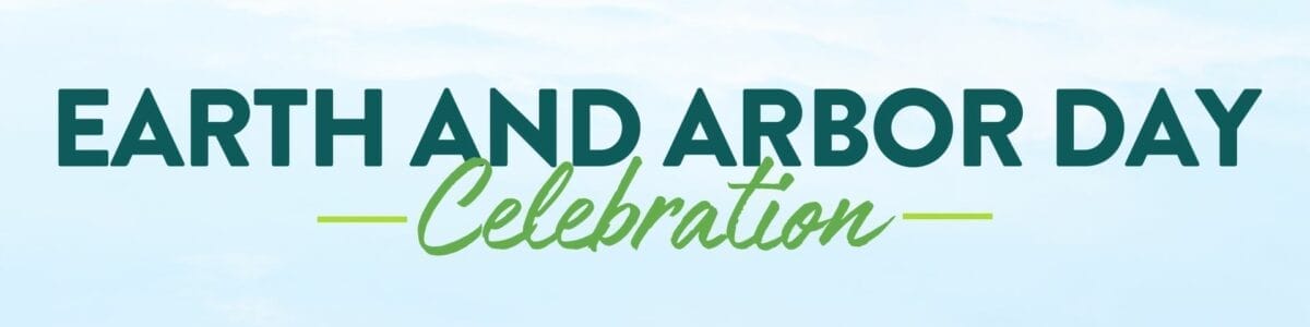 Mountain view Earth and Arbor Day Celebration