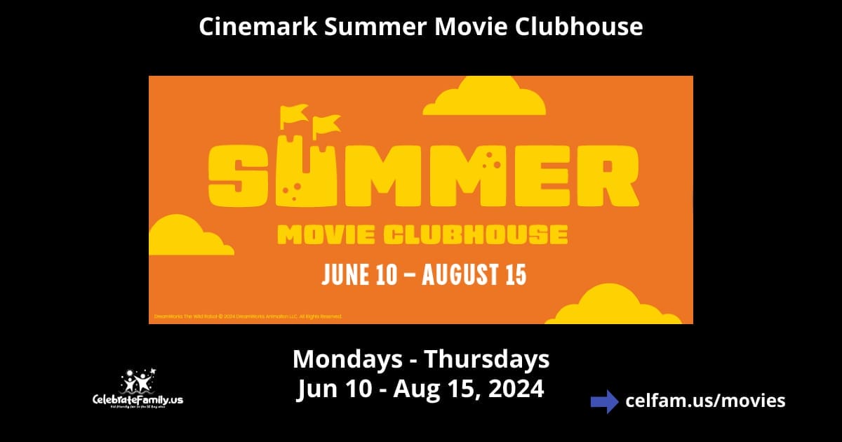 Cinemark Sumer Movie Clubhouse 2024