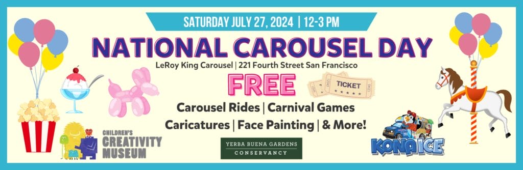 Free Carousel Rides | Children’s Creativity Museum