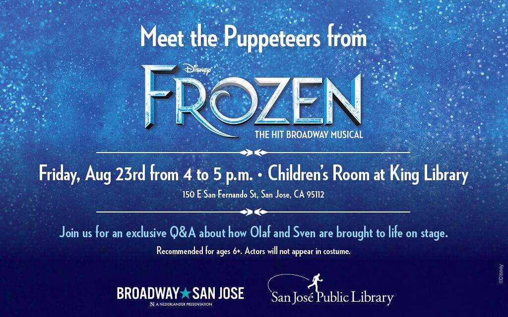 Meet the Puppeteers from Disney’s FROZEN