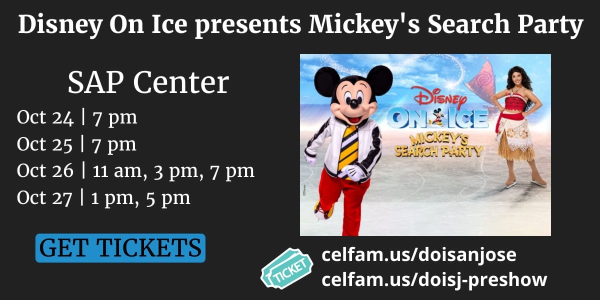 Disney On Ice presents Mickey's Search Party, SAP Center, Oct 24-27, 2024