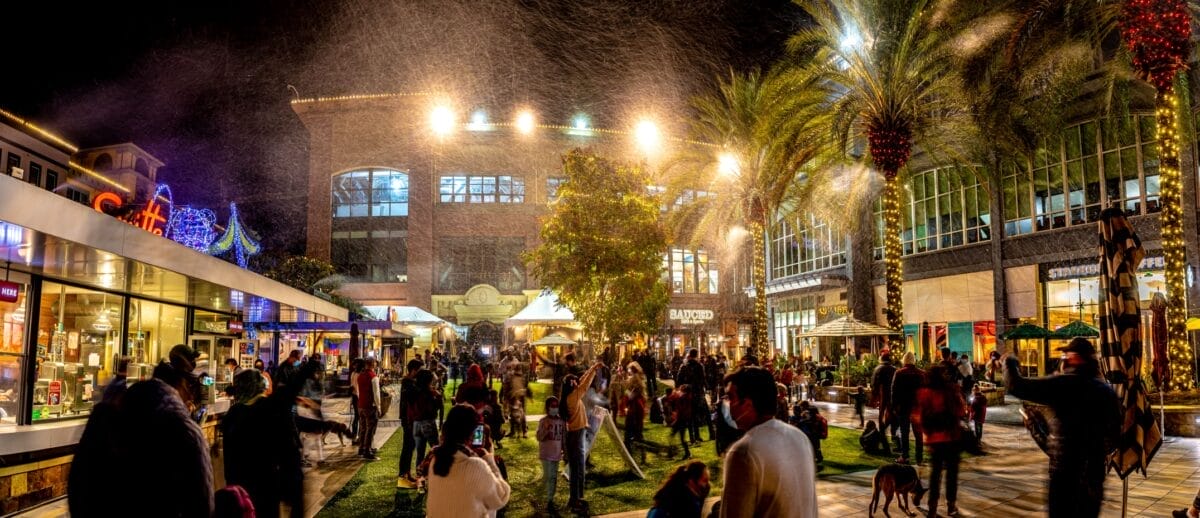 Snow Showers | Santana Row