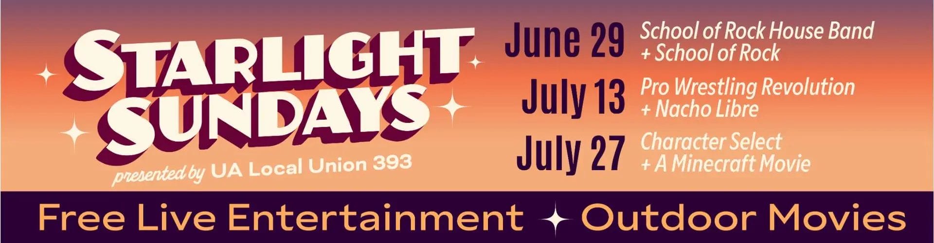 free movies in san jose Sundays Under the Stars