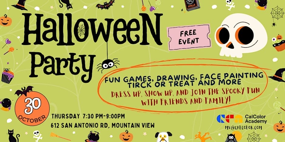 Mountain View CalColor Halloween Party