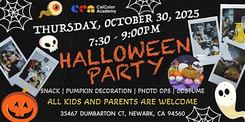 Newark CalColor Halloween Party