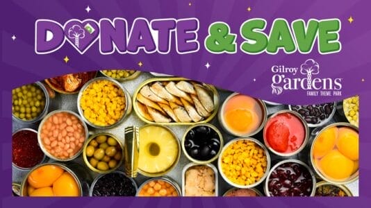 gilroy gardens donate and save