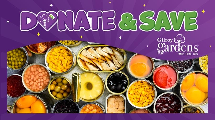 gilroy gardens donate and save